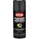 Krylon Fusion All-In-One Textured Spray Paint & Primer, Black
