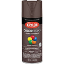 Krylon Colormaxx Satin Spray Paint & Primer, Leather Brown