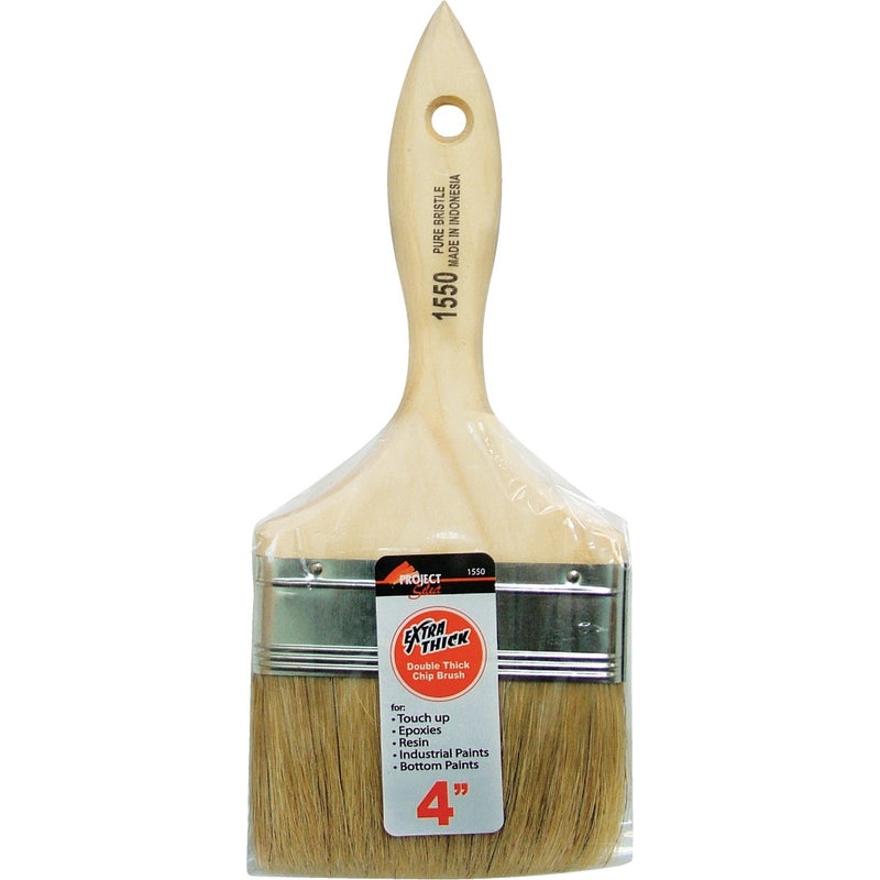 Project Select 4 In. Double Thick Chip Paint Brush