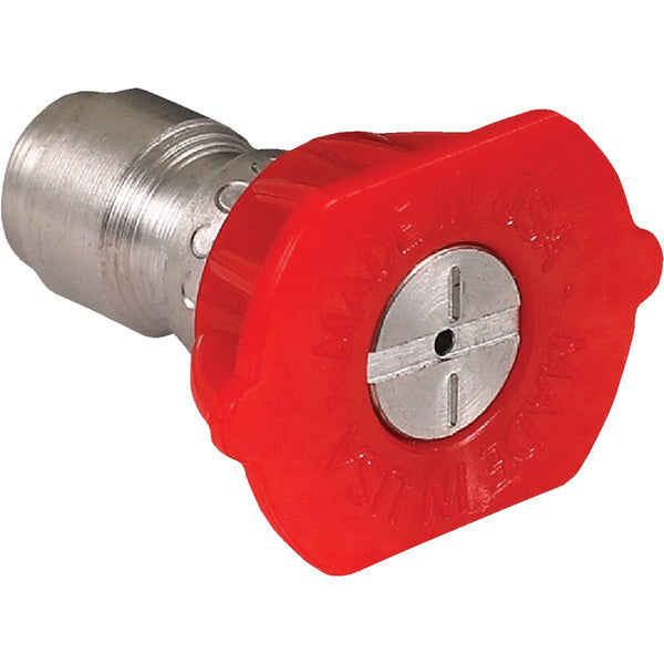 Forney 3.0mm 0 Degree Red High-Pressure Pressure Washer Spray Tip