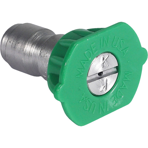Forney 3.0mm 25 Degree Green High-Pressure Pressure Washer Spray Tip
