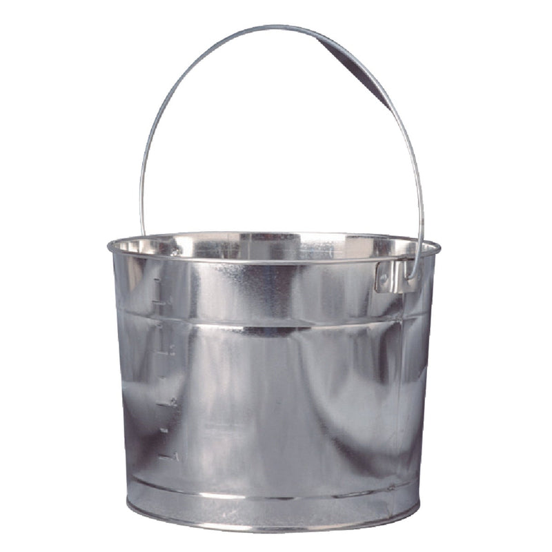 Leaktite 5 Qt. Silver Metal Pail