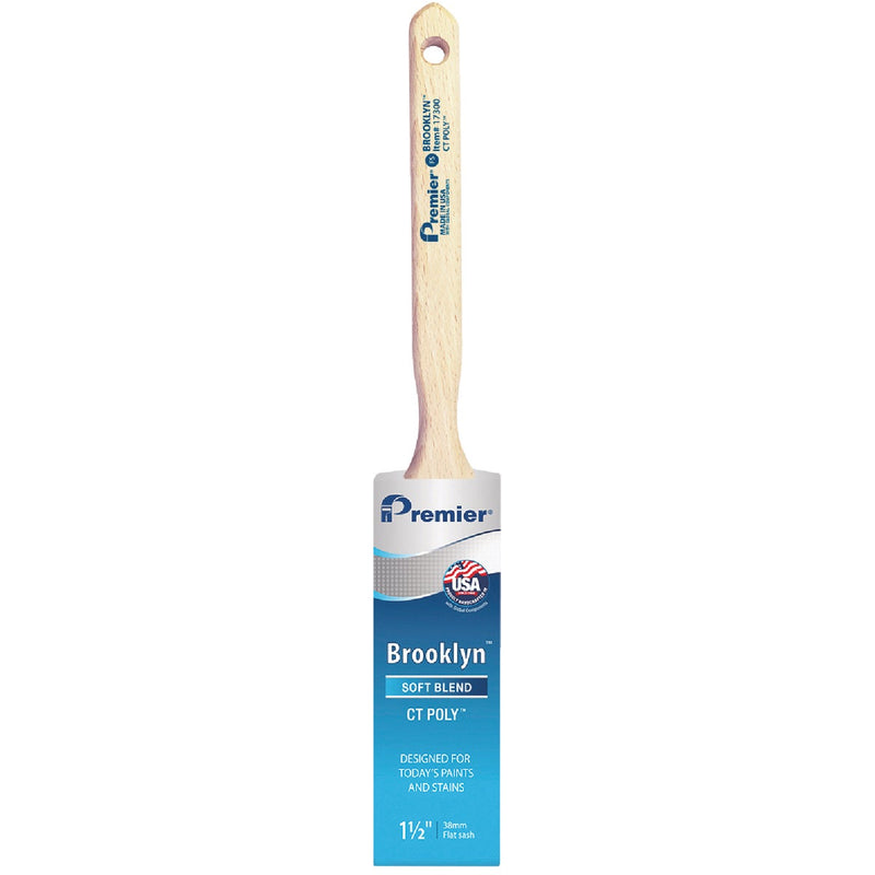 Premier Brooklyn 1-1/2 In. Flat Sash CT Paint Brush