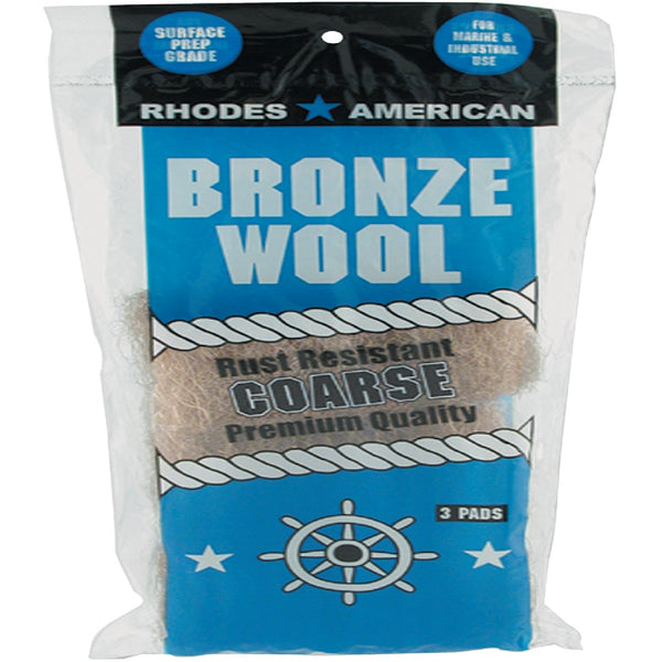 Homax Coarse Bronze Wool (3-Pack)