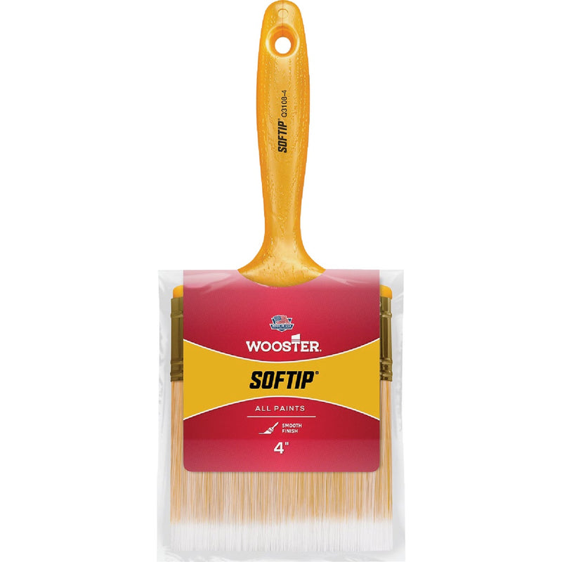 Wooster Softip 4 In. Flat Wall Paint Brush