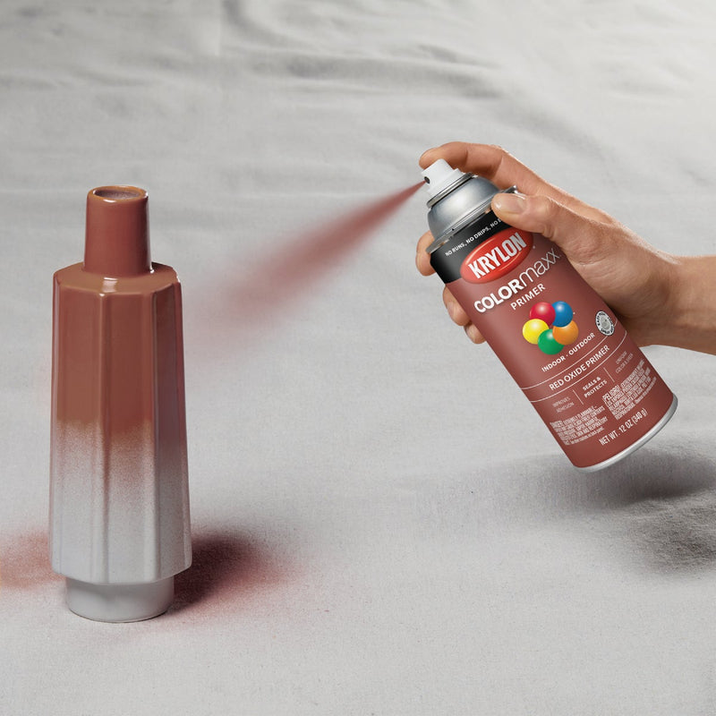 Krylon ColorMaxx Ruddy Brown 12 Oz. All-Purpose Spray Paint Primer