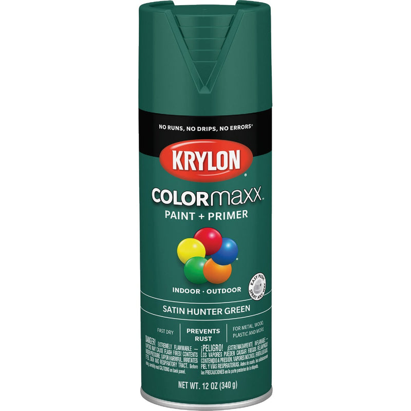 Krylon ColorMaxx 12 Oz. Gloss Spray Paint, Hunter Green