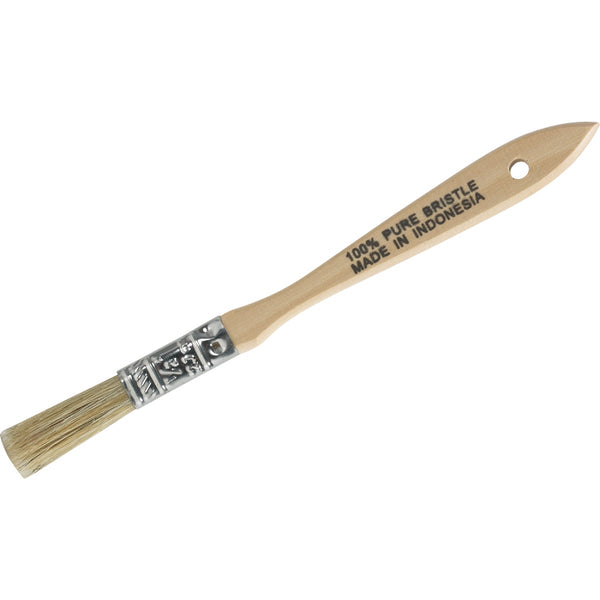 1/2 In. Flat Chip Natural Bristle Paint Brush