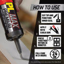 LOCTITE PL Max 9 Oz. Premium Construction Adhesive