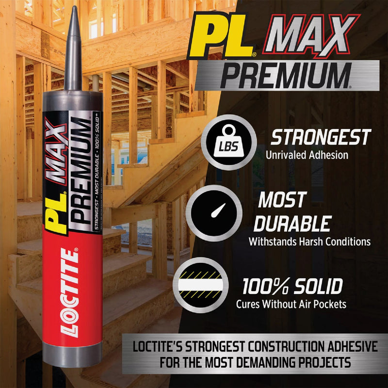 LOCTITE PL Max 9 Oz. Premium Construction Adhesive