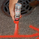 Krylon Mark-It 730708 Industrial SB Fluorescent Orange Inverted Marking Paint