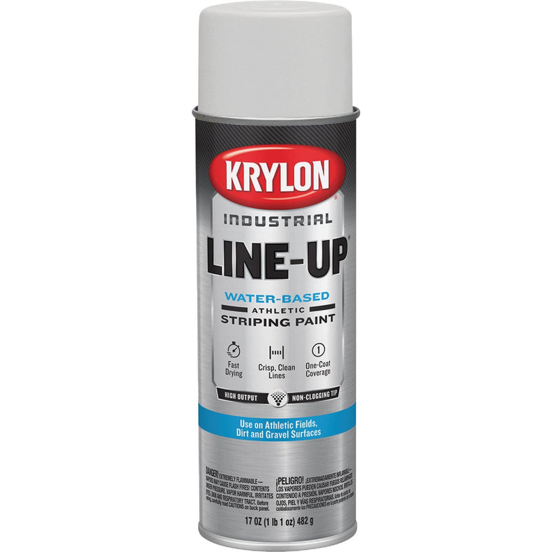 Krylon Industrial 8305 WB Athletic White Striping Paint