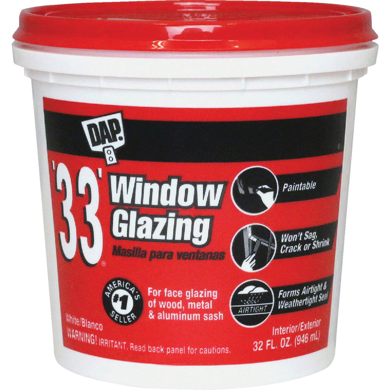 DAP 33 32 Oz. Glazing Compound