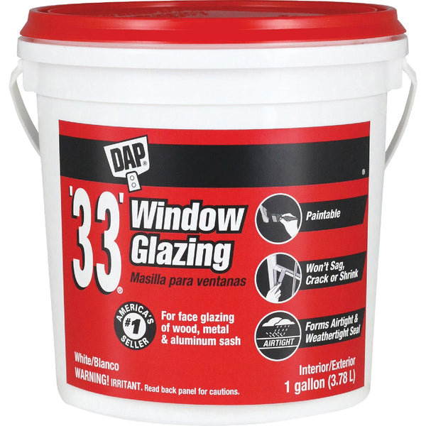 DAP 33 1 Gal. Glazing Compound