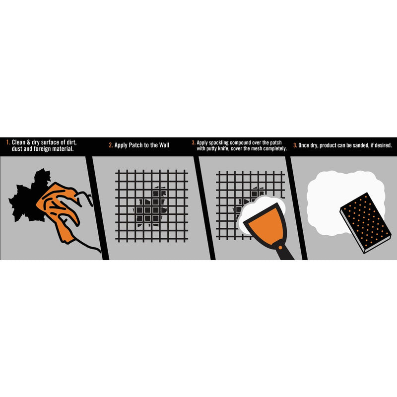 Gorilla Drywall Repair Kit (4-Piece)