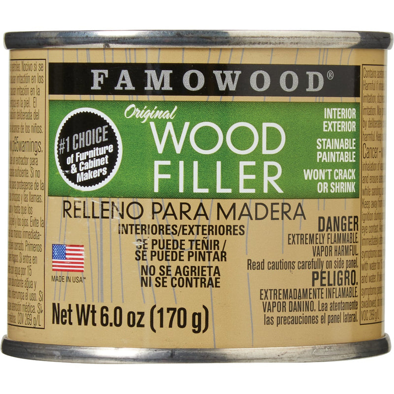 FAMOWOOD Red Oak 6 Oz. Wood Filler