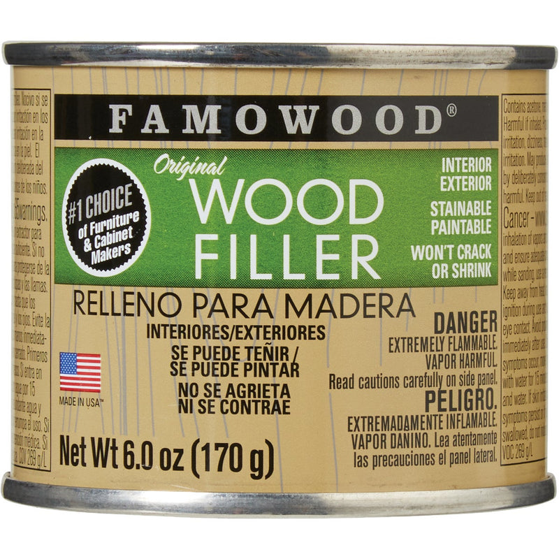 FAMOWOOD Cedar  6 Oz. Wood Filler