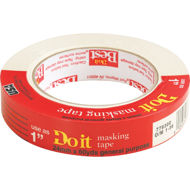 Do it Best 0.94 In. x 60 Yd. General-Purpose Masking Tape