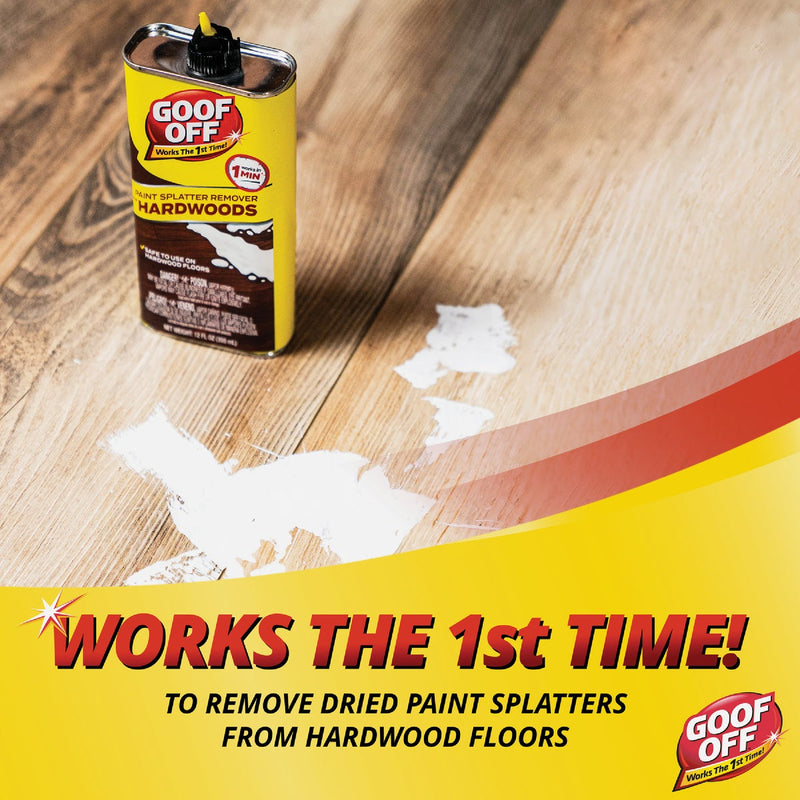 Goof Off 12 Oz. Hardwood Floor Paint Splatter Remover