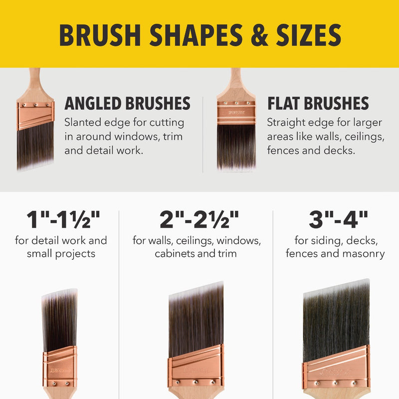 Purdy XL Sprig 2-1/2 In. Flat Trim Paint Brush