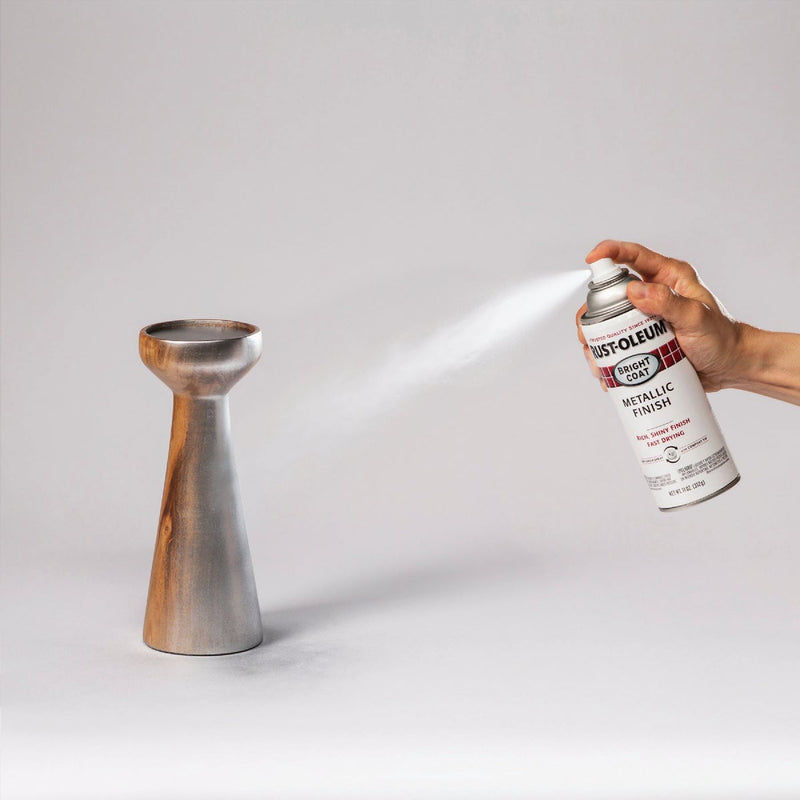 Rust-Oleum Bright Coat Bright Aluminum Gloss 11 Oz. Stops Rust Spray Paint