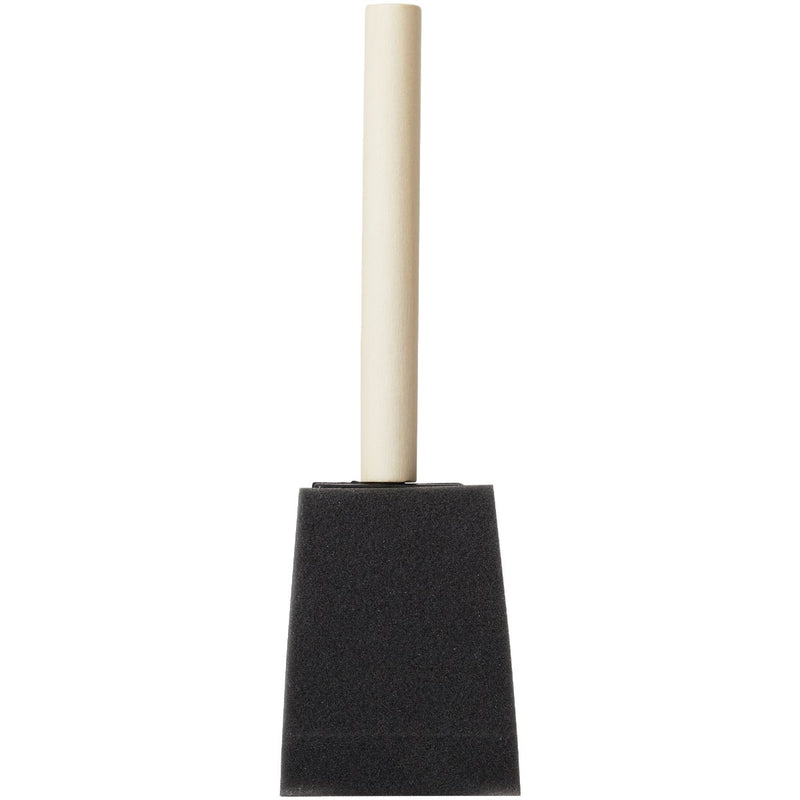 Linzer Project Select 2 In. High Density Closed Cell Foam Brush with Wood Peg Handle