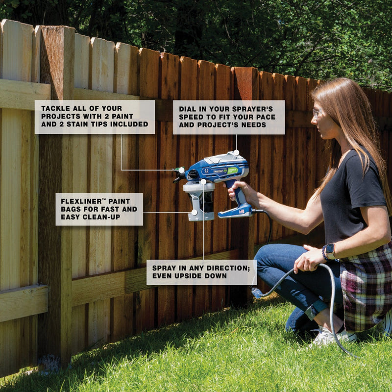 Graco TrueCoat 360 Variable Speed Handheld Airless Paint Sprayer