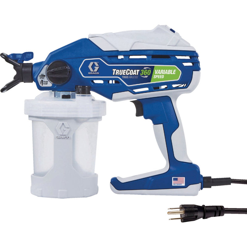 Graco TrueCoat 360 Variable Speed Handheld Airless Paint Sprayer