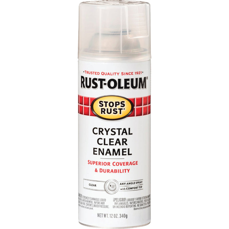 Rust-Oleum Stops Rust Clear Gloss 12 Oz. Anti-Rust Spray Paint