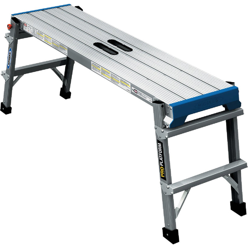 Werner Aluminum Pro Work Platform With 300 Lb. Load Capacity