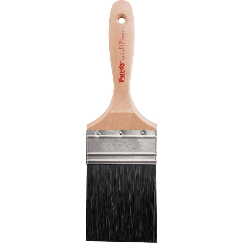 Purdy Black Bristle Swan 3 In. Flat Wall Paint Brush