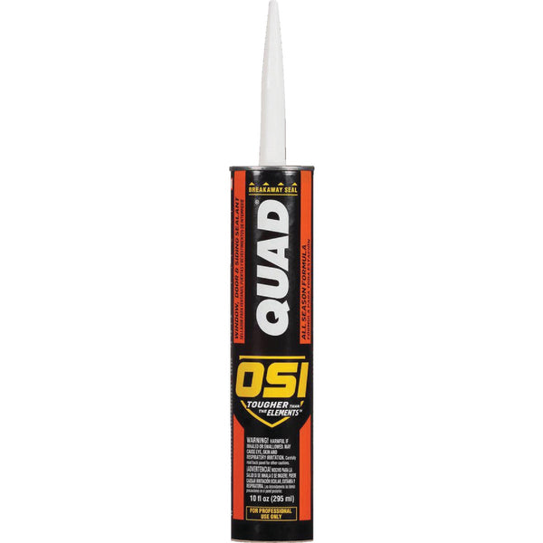 OSI QUAD 10 Oz. Window, Door & Siding Polymer Sealant, Bronze