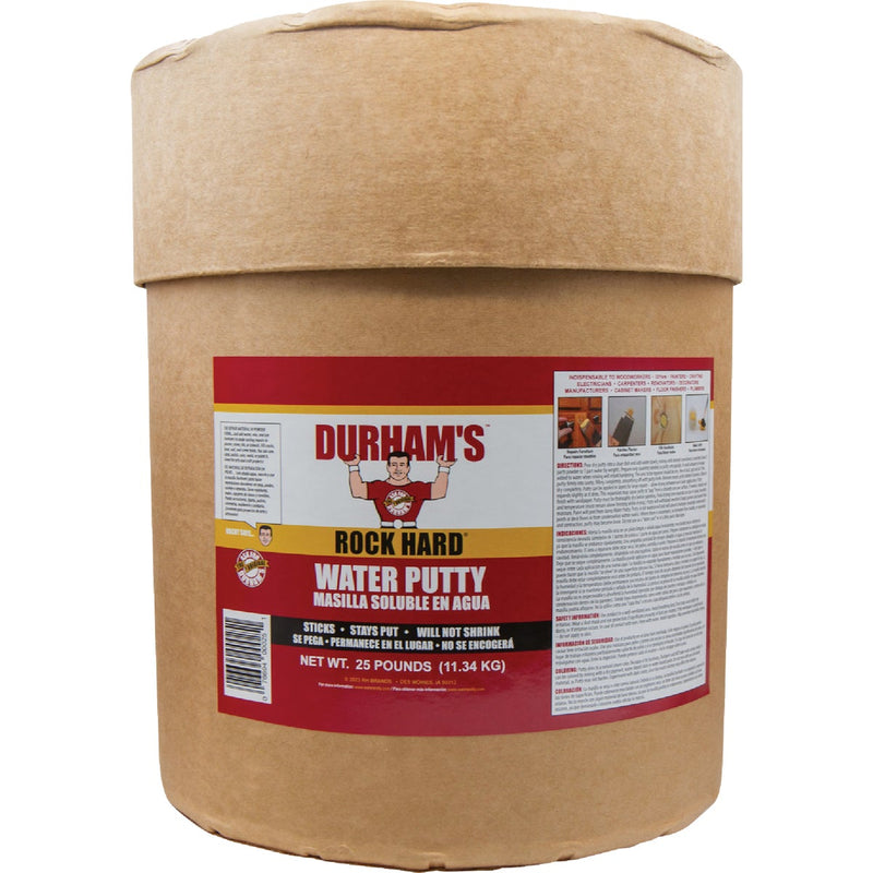 Durham's Rock Hard 25 Lb. Drum Powder Water Putty