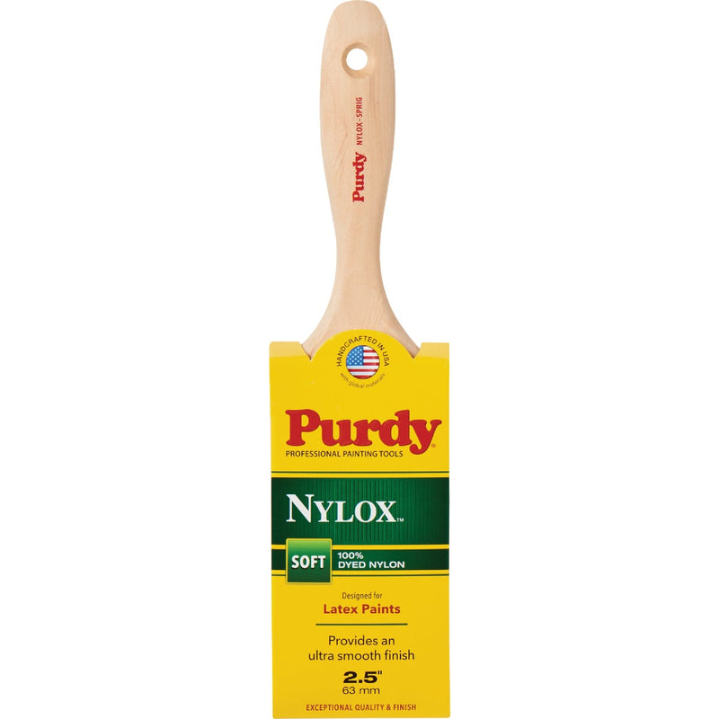 Purdy Nylox Sprig 2-1/2 In. Flat Trim Soft Paint Brush