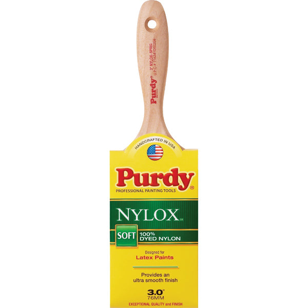 Purdy Nylox Sprig 3 In. Flat Trim Soft Paint Brush