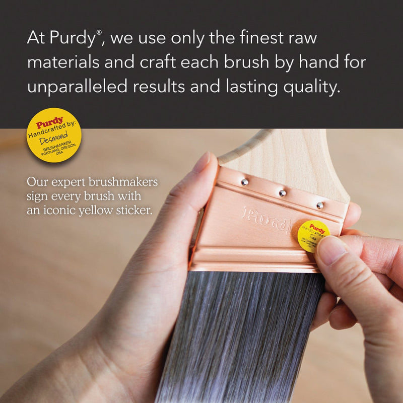 Purdy Nylox Glide 3 In. Angular Trim Soft Paint Brush