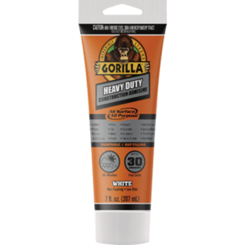 Gorilla 7 Oz. Heavy Duty Construction Adhesive