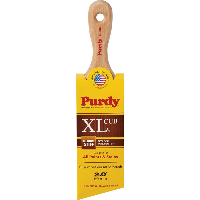 Purdy XL Cub 2 In. Short Angle Short Handle Paint Brush