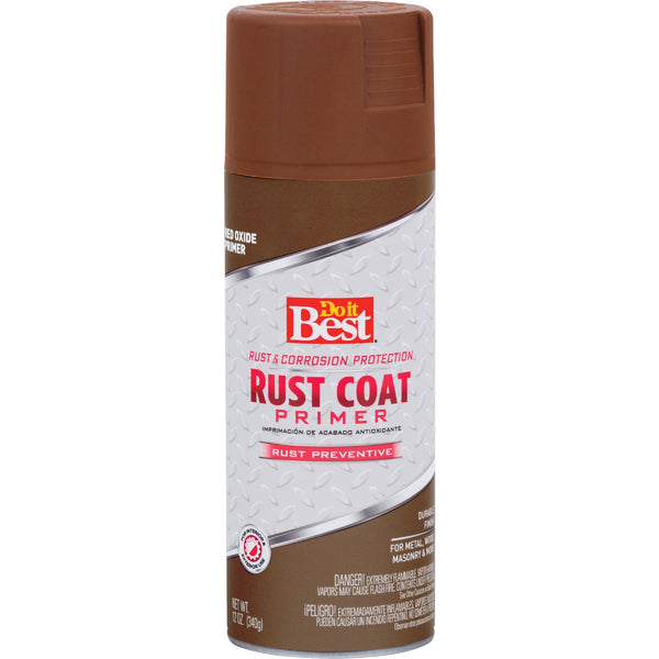 Do It Best 12 Oz. Red Oxide Rust Coat Primer