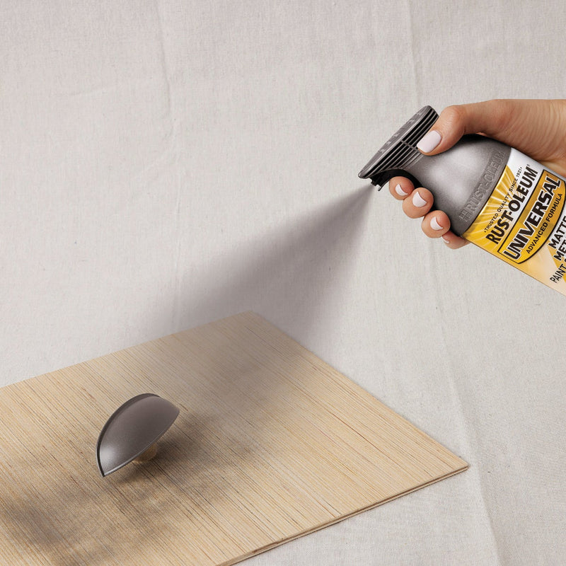 Rust-Oleum Universal 11 Oz. Matte Metallic Gunmetal Gray Spray Paint