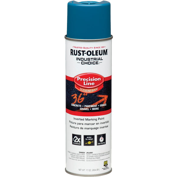 Rust-Oleum Industrial Choice Blue 17 Oz. Inverted Marking Spray Paint