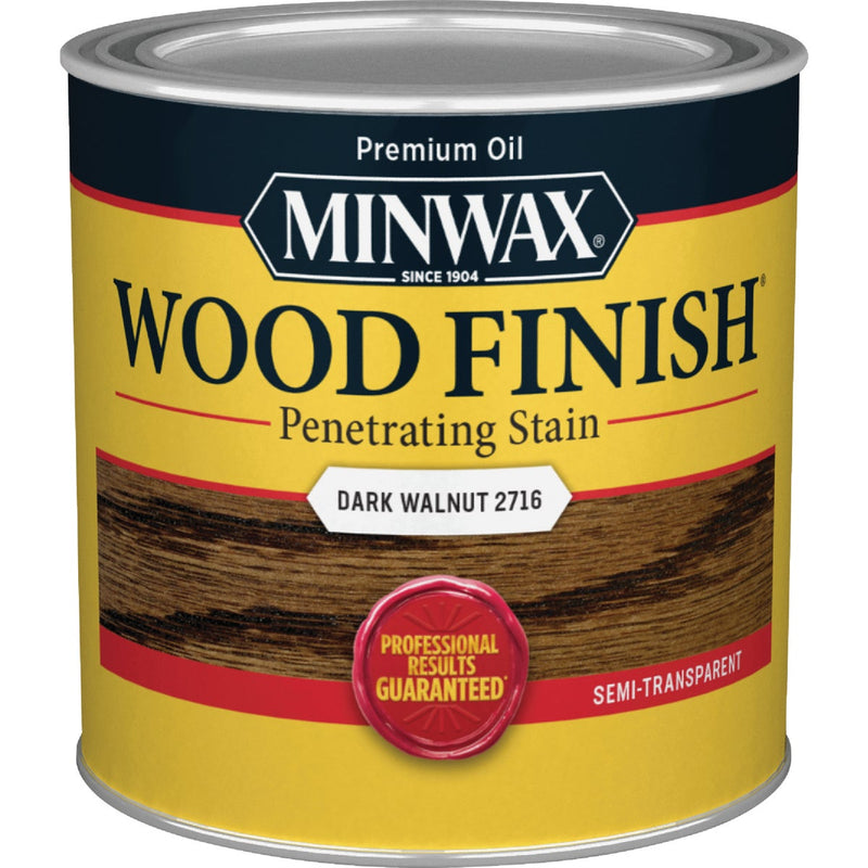 Minwax Wood Finish Penetrating Stain, Dark Walnut, 1/2 Pt.