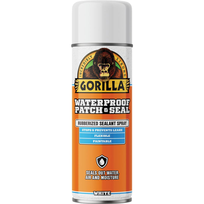 Gorilla 14 Oz. White Waterproof Patch & Seal Spray