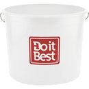 Do it Best 5 Qt. White Polysteel Pail