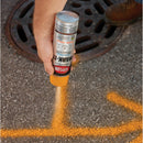 Krylon Mark-It 732008 Industrial WB Fluorescent Orange Inverted Marking Paint