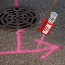 Krylon Mark-It 732308 Industrial WB Fluorescent Pink Inverted Marking Paint
