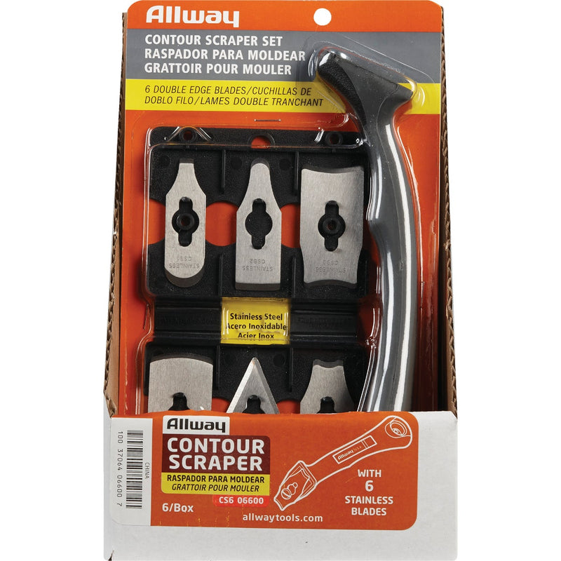 Allway Utility Scraper Combo (6-Blades)