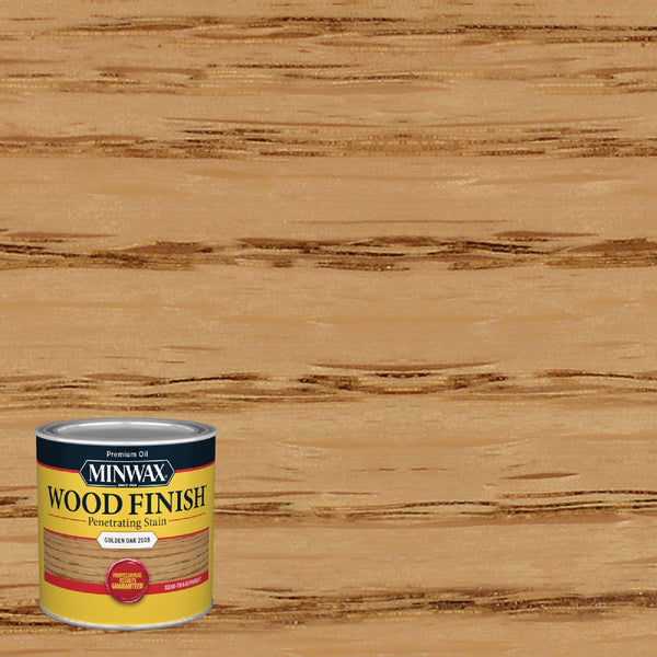 Minwax Wood Finish Penetrating Stain, Golden Oak, 1/2 Pt.