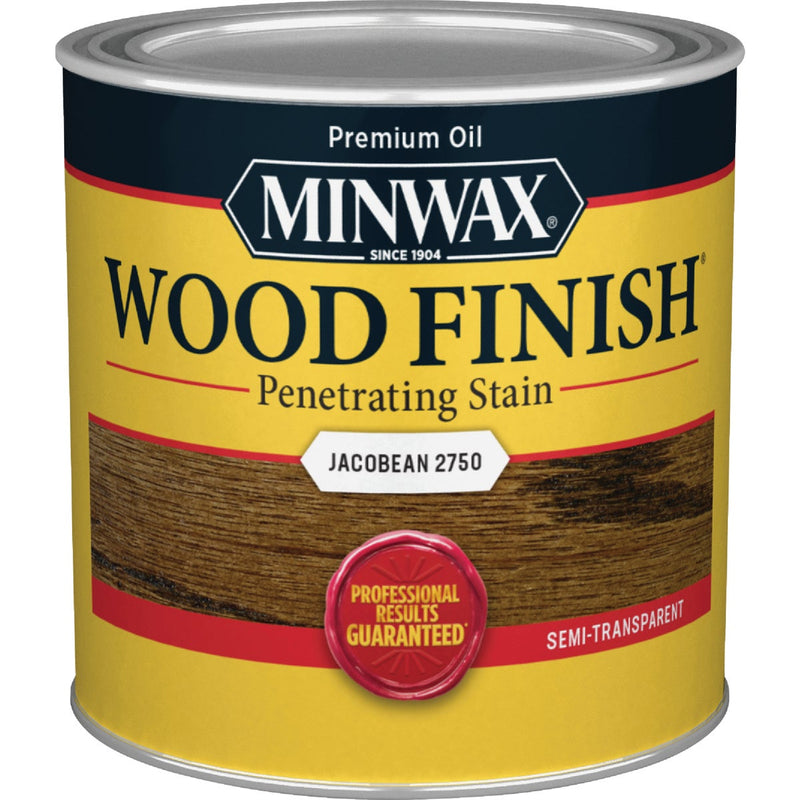 Minwax Wood Finish Penetrating Stain, Jacobean, 1/2 Pt.