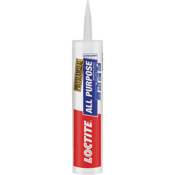 LOCTITE POLYSEAMSEAL 10 Oz. Almond Adhesive Caulk